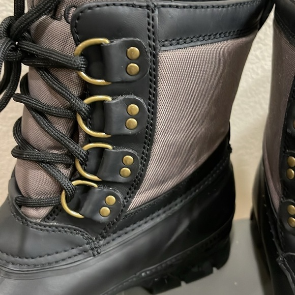 Polo Ralph Lauren Crestwick Pony Lace Up Winter Hiking Rubber Boots snow rain 9 - Picture 7 of 17